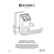 Barska EA12754 Door Lock manual cover