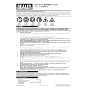 Sealey BT2101.V2 Tester manual cover