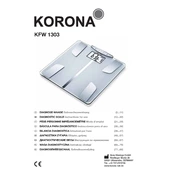 Korona 71303 Scale manual cover