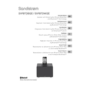 Sandstrom S1IPBTDW12E manual cover