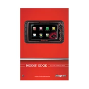 Snap-on Modis Edge Scanner manual cover