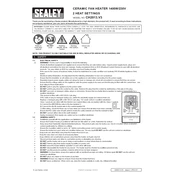 Sealey CH2013.V3 Heater manual cover