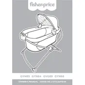 Fisher Price Mattel Soothing View Projection GVG89 Bassinet manual cover