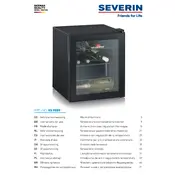 Severin KS 9889 Refrigerator manual cover