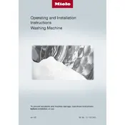 Miele PWM 908 EL DP Washing Machine manual cover