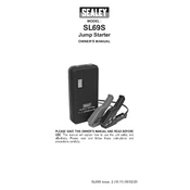 Sealey SL69S Jump Starter manual cover