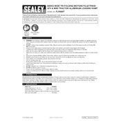 Sealey FLR680T Ramp manual cover