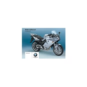 BMW F 800 ST 2009 Motorcycle manual cover