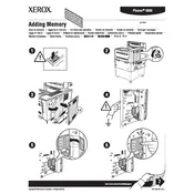 Xerox Phaser 5500 Adding Memory Printer manual cover