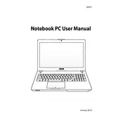 ASUS N56JK Laptop manual cover