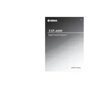 Yamaha YSP-4000 Projector manual cover