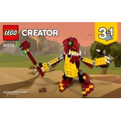 LEGO 31073-3 Construction Set manual cover