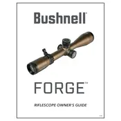 Bushnell Forge Scope manual cover