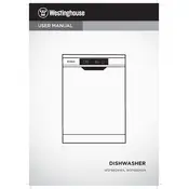 Westinghouse WSF6604WA Dishwasher manual cover