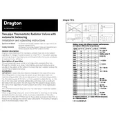 Drayton Auto-Balancing RT414-Angled 15mm Valve manual cover