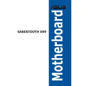 ASUS SABERTOOTH X99 Motherboard manual cover