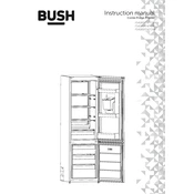 Bush F54180FFWTDB 9335972 Refrigerator manual cover