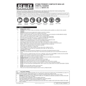 Sealey SA721.V3 Sander manual cover