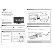 JVC LT-24C660 manual cover