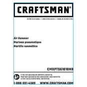 Craftsman CMXPTSG1010NB Air Hammer manual cover