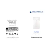 Grandstream GWN7624 Access Point manual cover