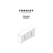 Crosley CF4216 Sideboard manual cover