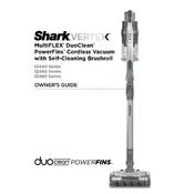 Shark Vertex MultiFLEX Duoclean IZ440H Vacuum manual cover