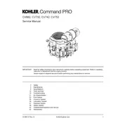 Kohler CV682 Engine manual cover