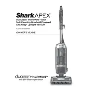 Shark APEX AZ1500 Vacuum manual cover