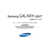 Samsung Galaxy Light T-Mobile SGH-T399DNATMB Phone manual cover