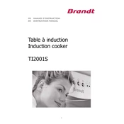 Brandt TI2001S Cooker manual cover