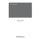 De Dietrich DOP7785AE Oven manual cover