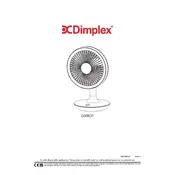 Dimplex DXRCF Fan manual cover