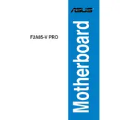 ASUS F2A85-V PRO Motherboard manual cover