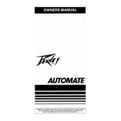 Peavey Automate Equalizer manual cover