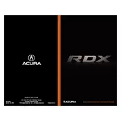 Acura RDX Advanced 2014 SUV manual cover