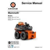 Ariens Mammoth 951001 2023 Tractor manual cover