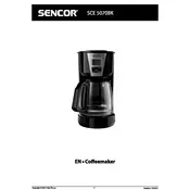 Sencor SCE 5070BK Coffee Maker manual cover