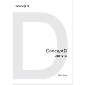Acer ConceptD CM2 CM2241W Monitor