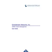 Grandstream GDMS Channel Management Application manual cover