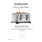 Cookworks 7066724 TA8561 Toaster manual cover