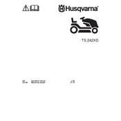 Husqvarna TS 242XD Lawn Mower manual cover