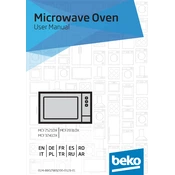 Beko MCF32410X manual cover