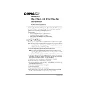 Davis WeatherLink 6538 Downloader manual cover