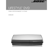 Bose Lifestyle 48 Series III DVD manual cover