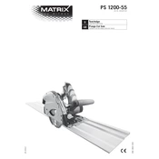 Matrix PS 1200-55 130600150 3901802920 Saw manual cover