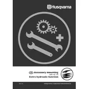 Husqvarna DXR 140 Extra Hydraulic Function Demolition Robot manual cover