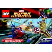 LEGO Avengers 6865 Construction Set manual cover