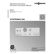 Viessmann Vitrotonic 100 KW10 Control Unit