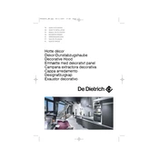 De Dietrich DHD797X Hood manual cover